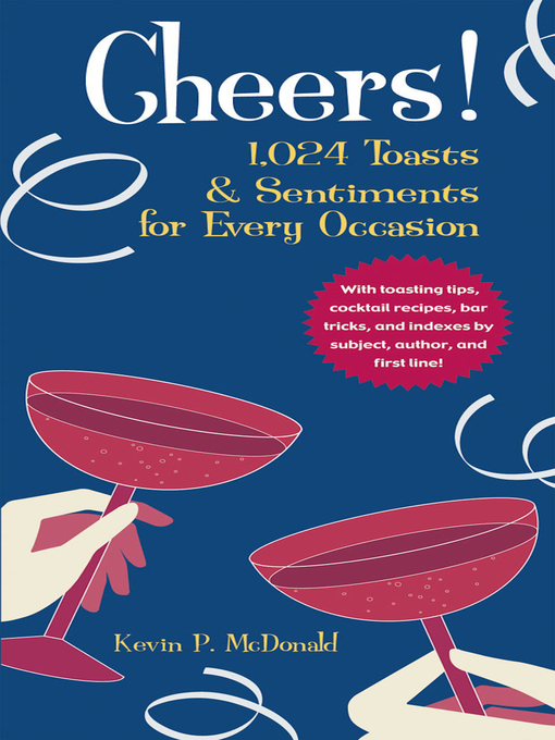 Title details for Cheers! by Kevin P. Donald - Available
